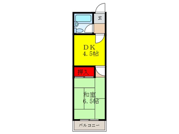 メゾン植村の物件間取画像